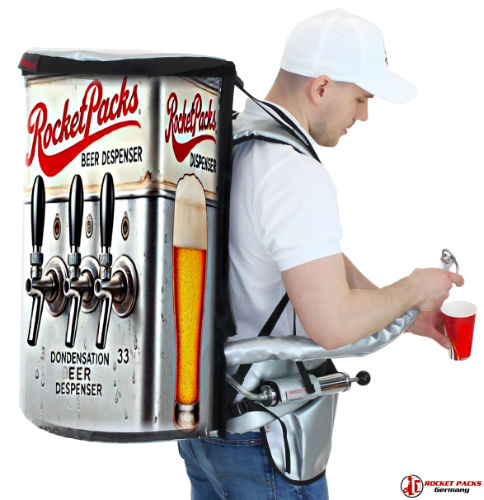 Discover the innovative hydration drink backpack, designed for optimal drink consumption, showcased at the Qatar World Coffee Expo 2025 ☕